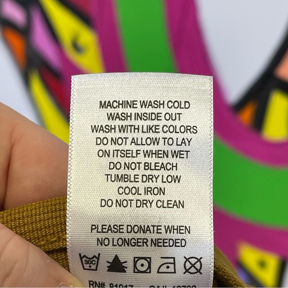 NWT Levi's 513 Slim Straight, Mustard Cord Jeans. Size 18 Reg, 29x29. - Picture 8 of 8